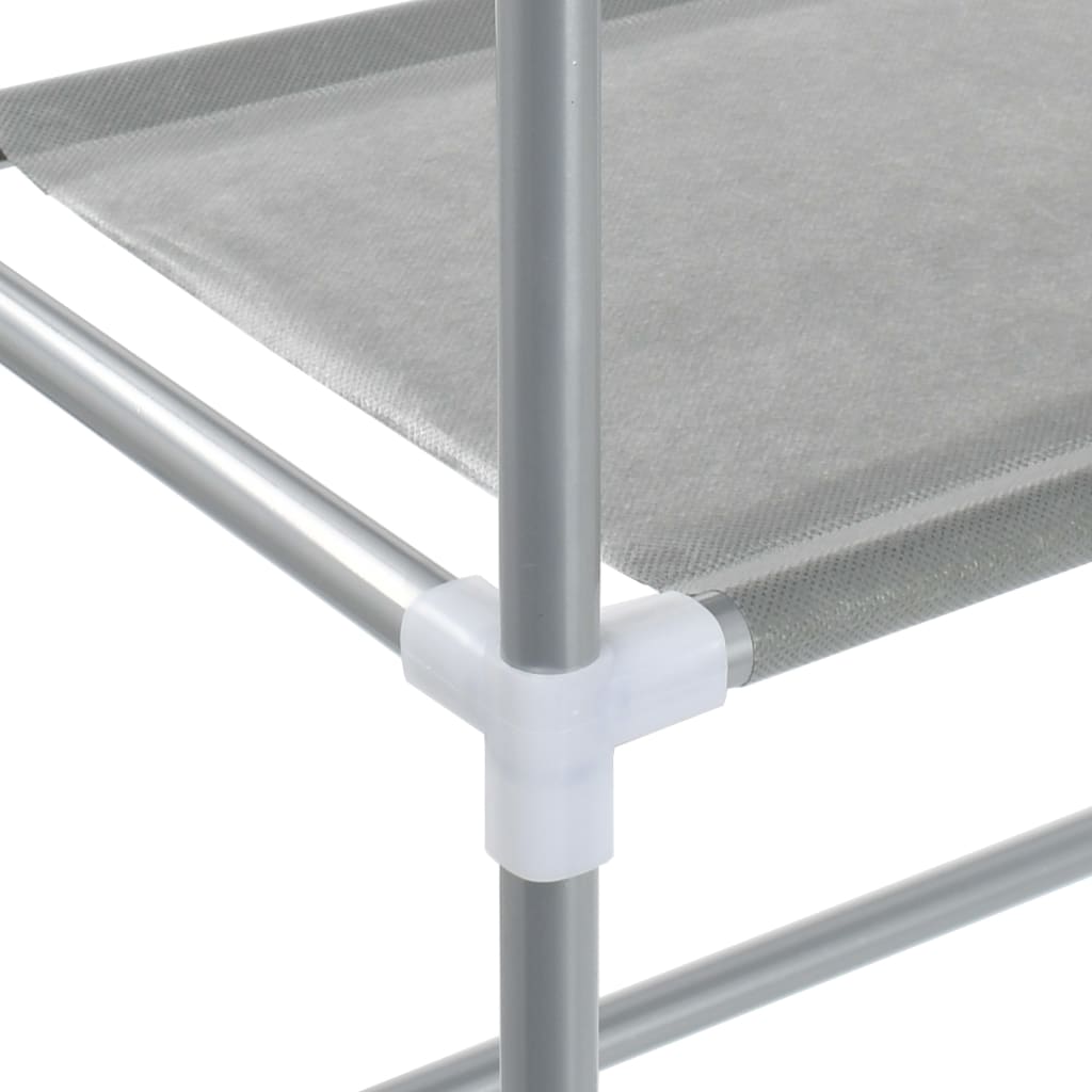 3-Tier Storage Rack over Laundry Machine Silver