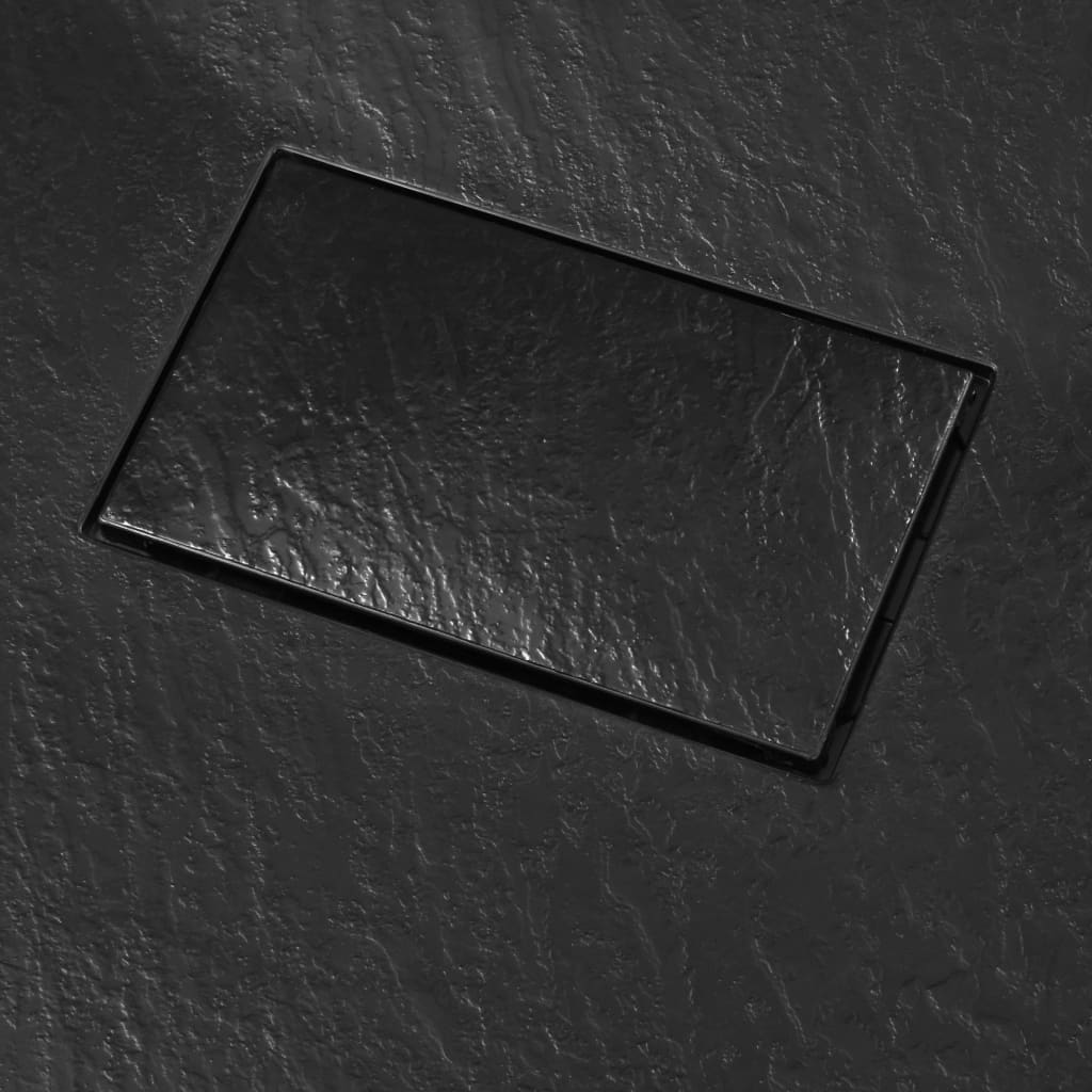 Shower Base Tray SMC Black  XXXL
