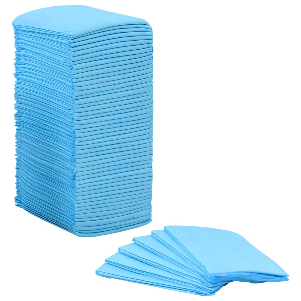 Pet Training Pads  100 pcs Non Woven Fabric (Blue and white)