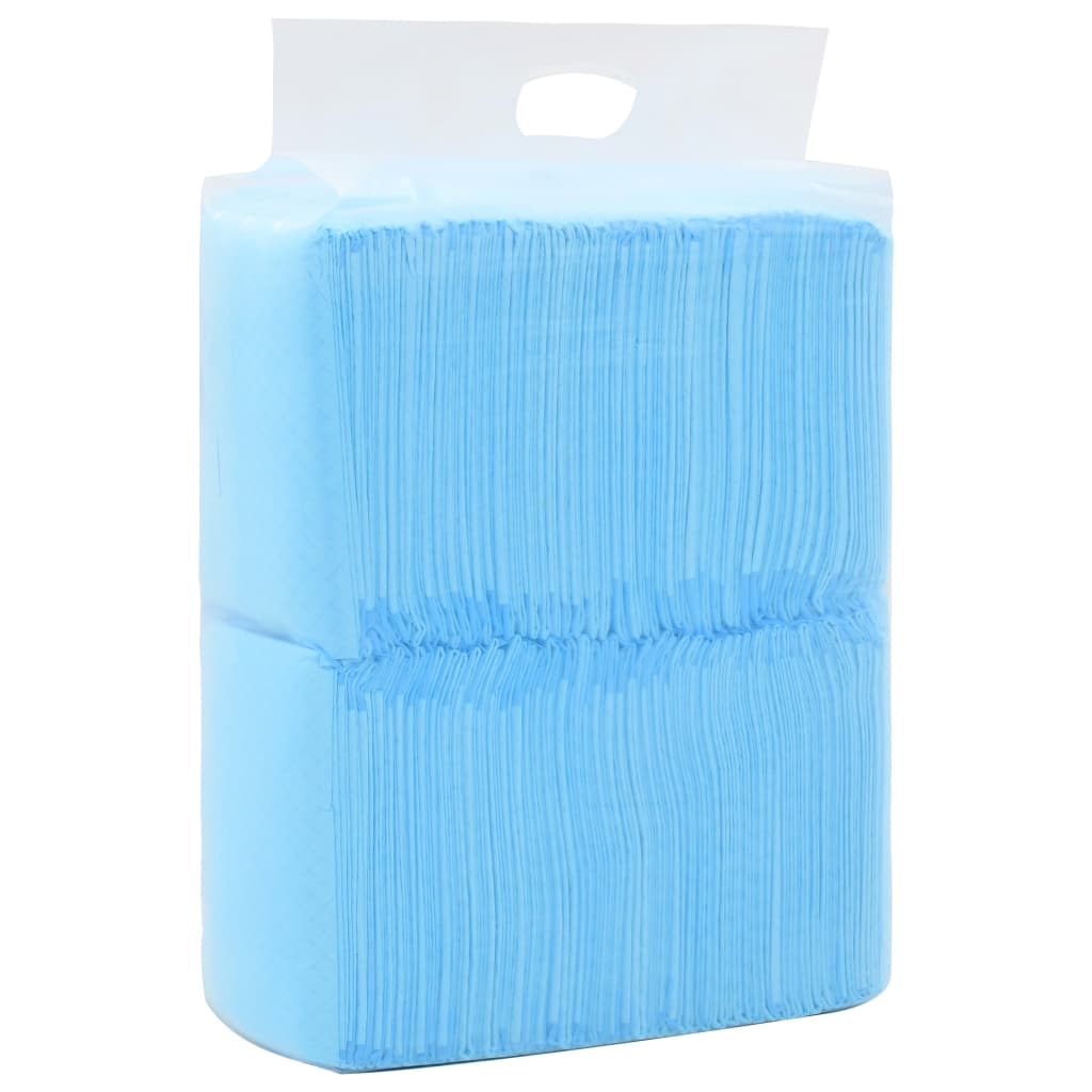 Pet Training Pads  200 pcs Non Woven Fabric--Blue and white