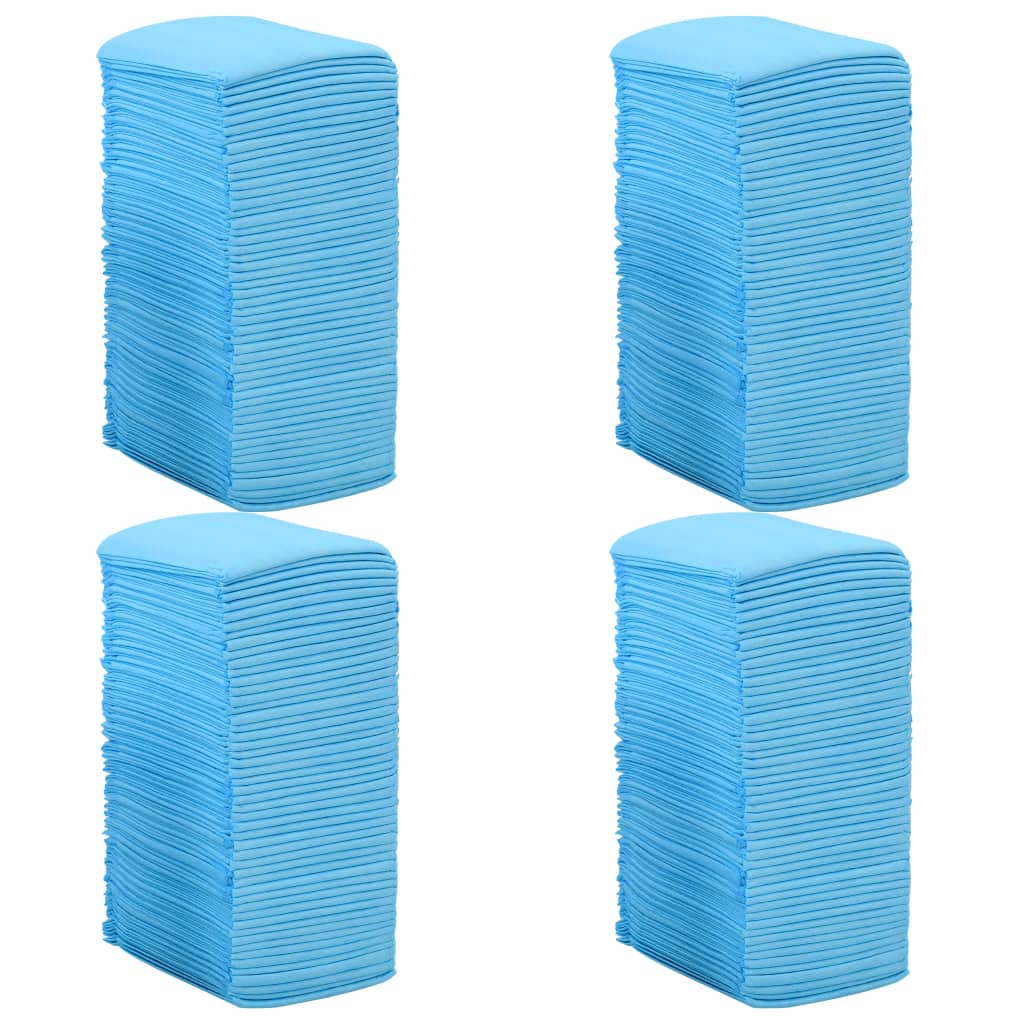 Pet Training Pads  200 pcs Non Woven Fabric--Blue and white