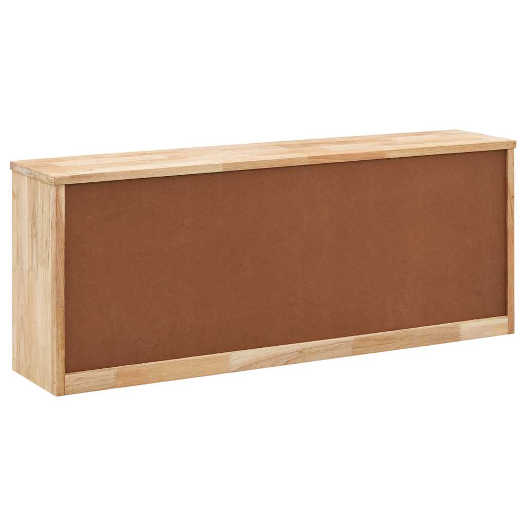 Shoe Storage Bench Solid Wood 94x20x38cm
