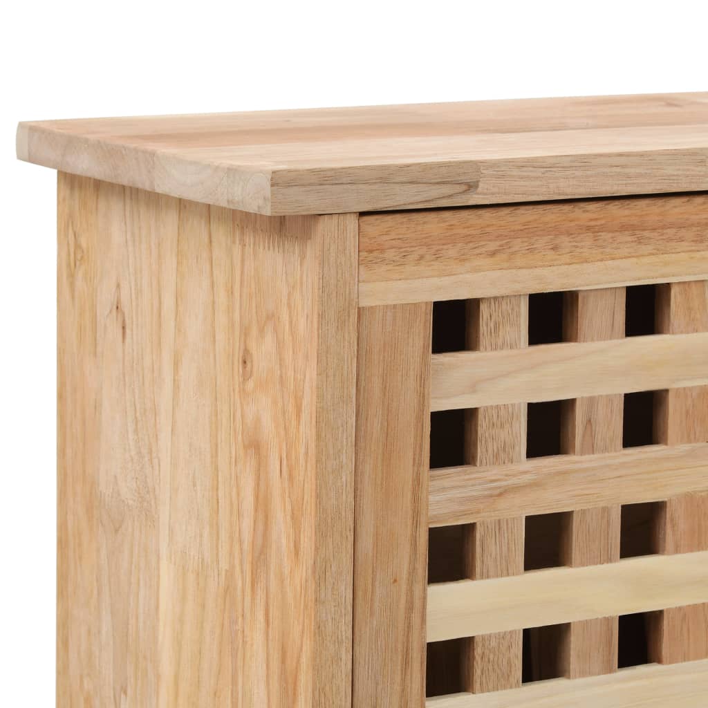 Shoe Storage Walnut Cabinet 55x20x104cm