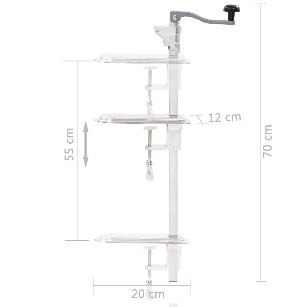 Heavy Duty Commercial Can Opener 70cm Aluminium | Simpledeals