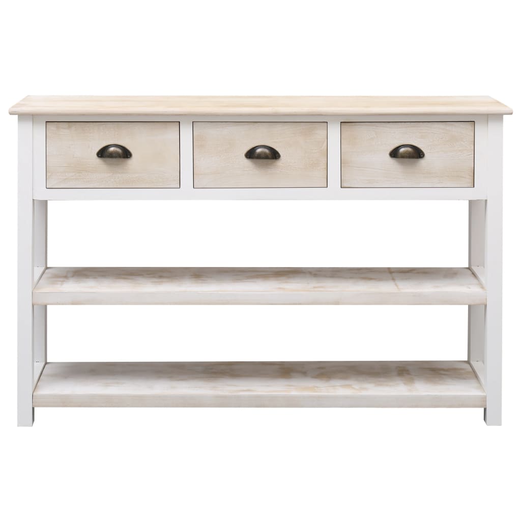 Sideboard Natural and White