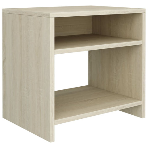 Bedside Cabinet Sonoma Oak Chipboard