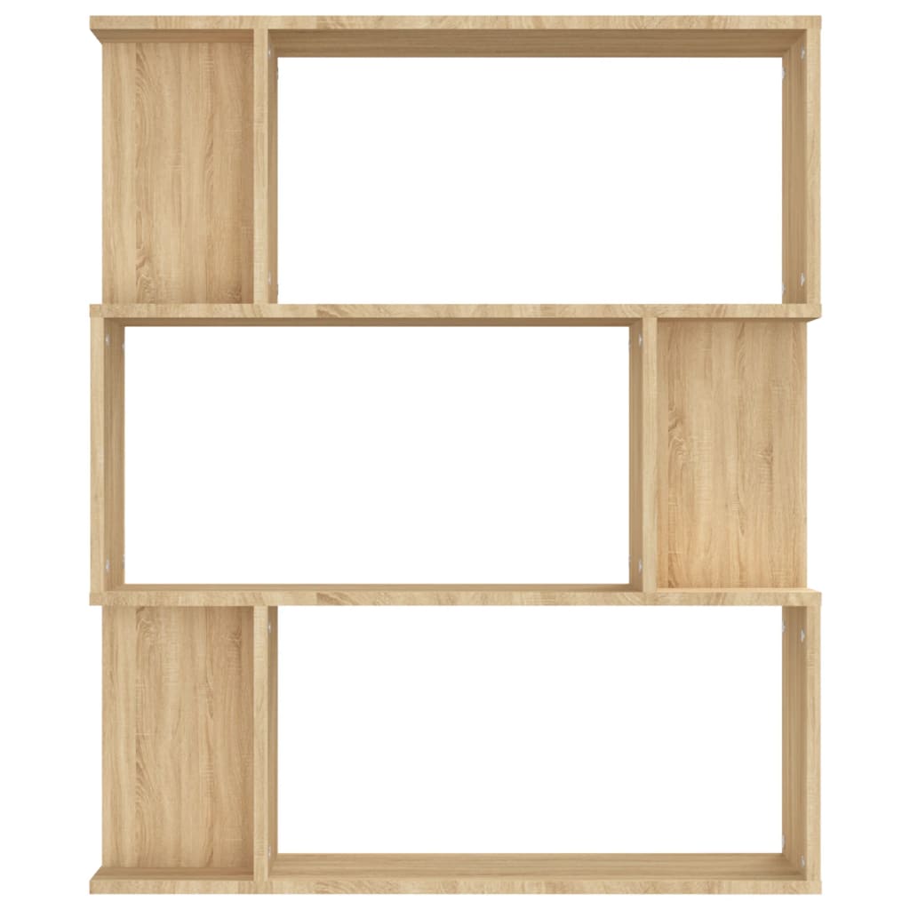 Book Cabinet/Room Divider Sonoma Oak Chipboard