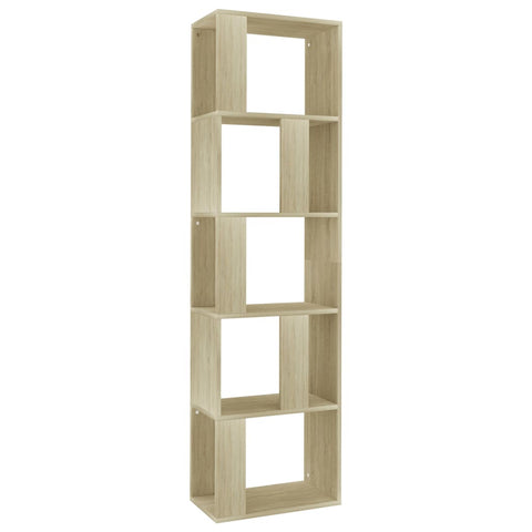 Book Cabinet/Room Divider  Sonoma Oak Chipboard