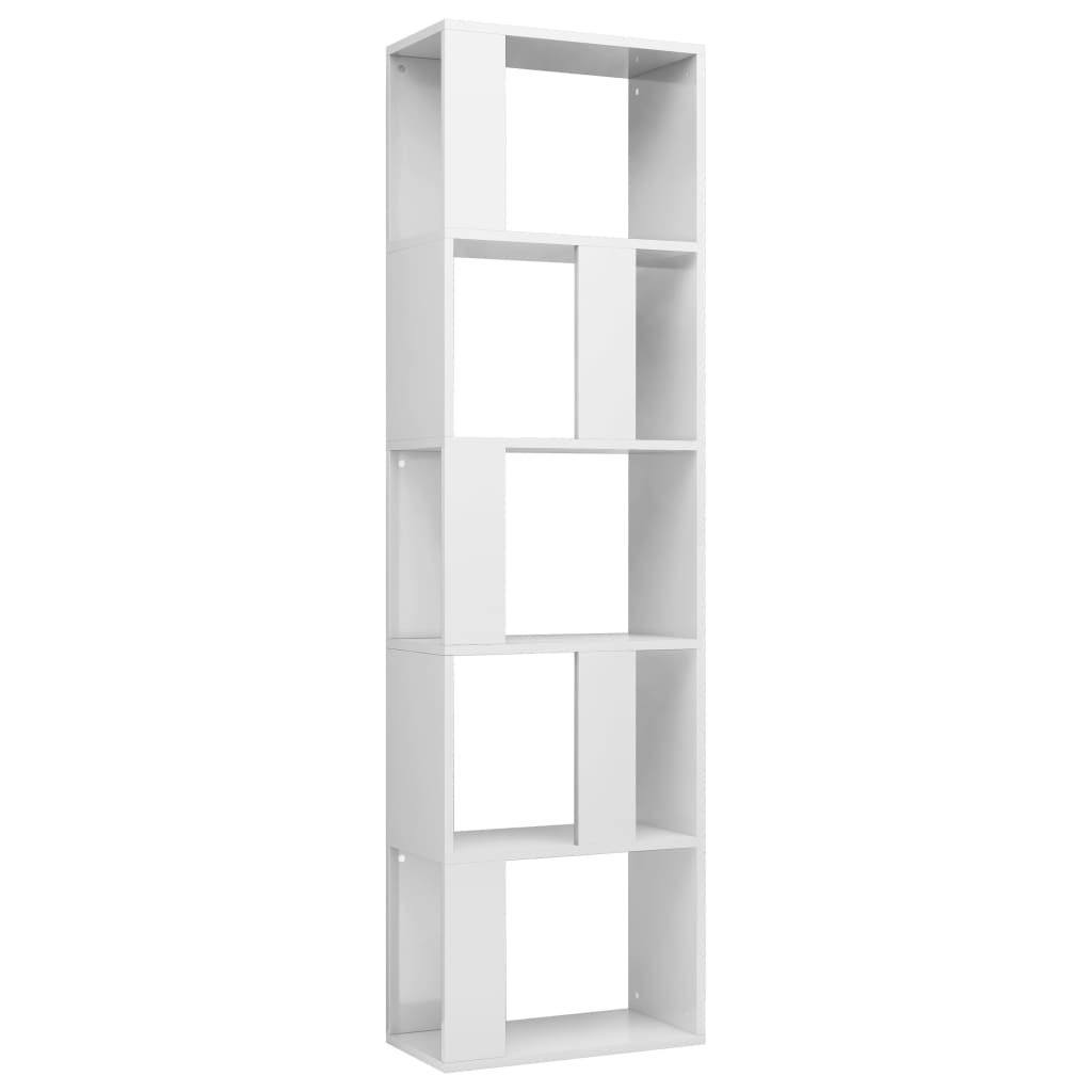 Book Cabinet/Room Divider High Gloss Chipboard