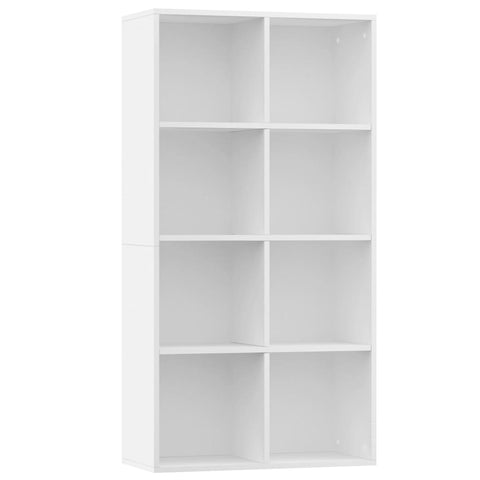 Book Cabinet/Sideboard White Chipboard