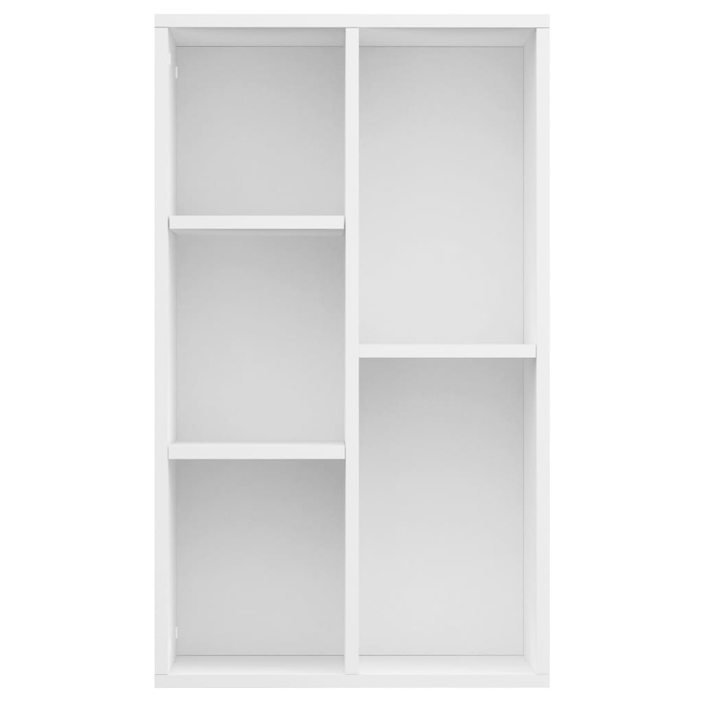 Book Cabinet/Sideboard  White Chipboard