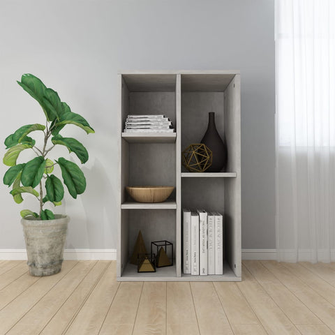 Book Cabinet/Sideboard Concrete  Grey Chipboard
