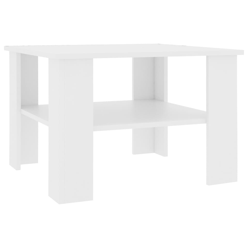 Coffee Table  White Chipboard