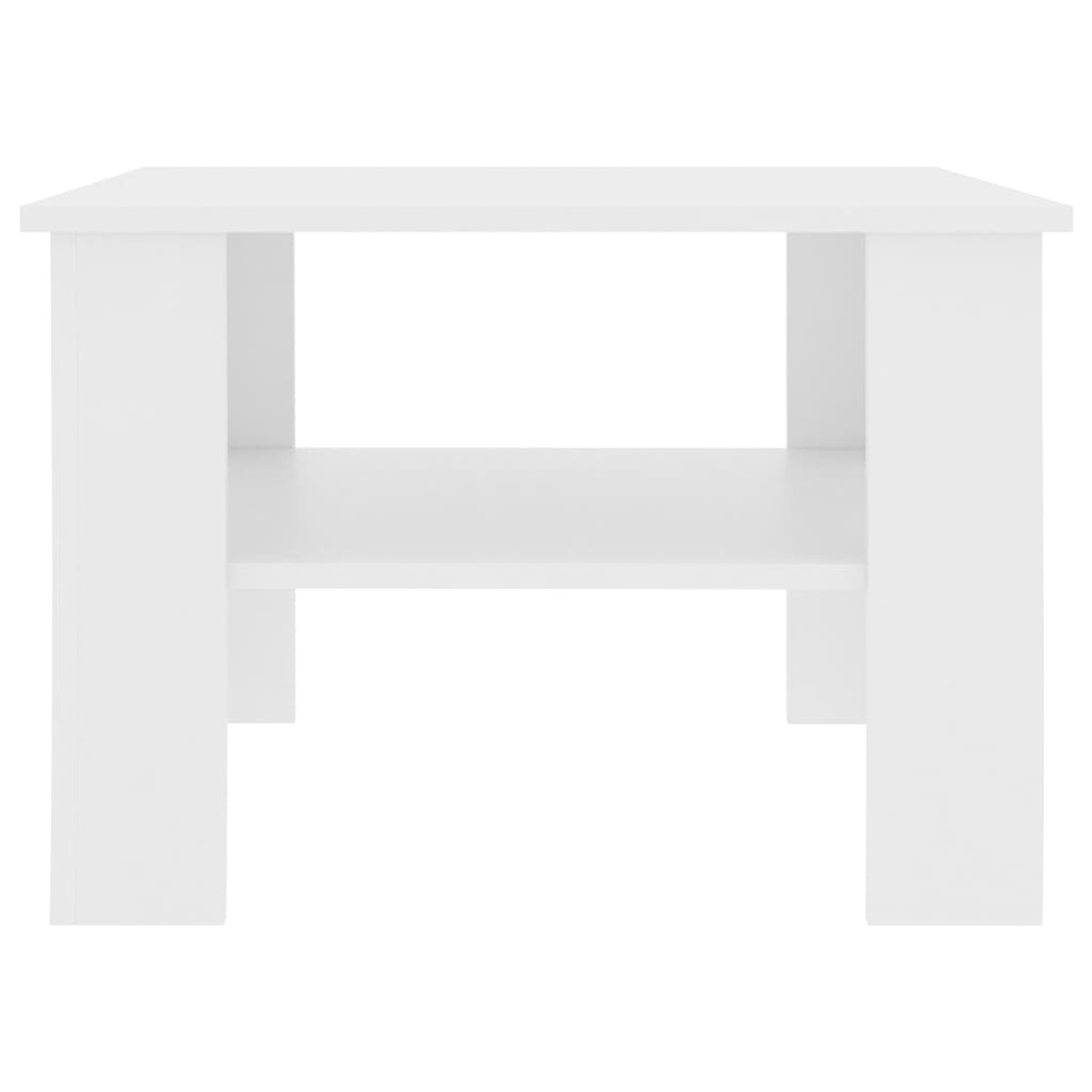 Coffee Table  White Chipboard