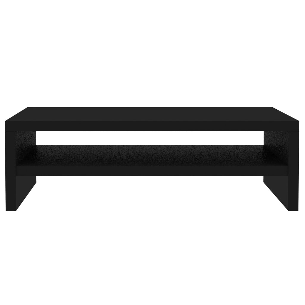 Monitor Stand Black Chipboard
