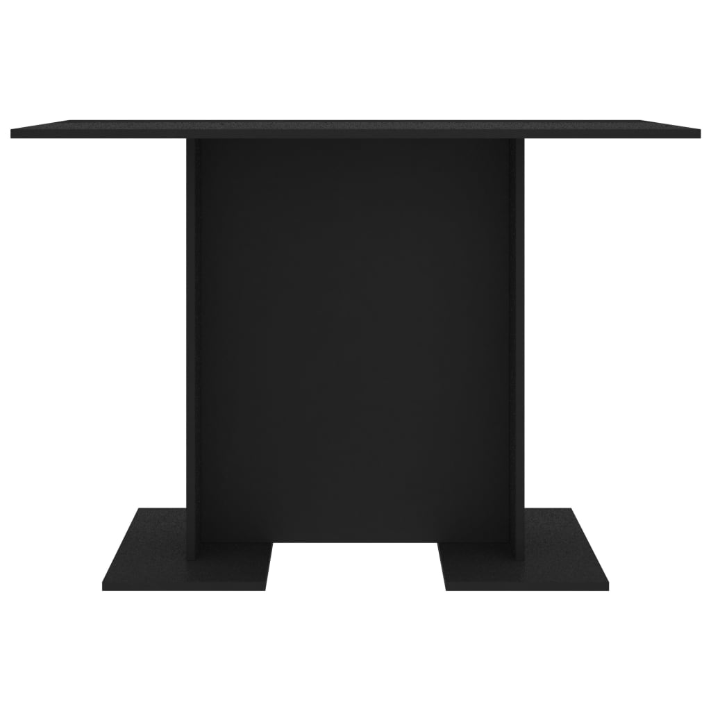 Dining Table Black  Chipboard