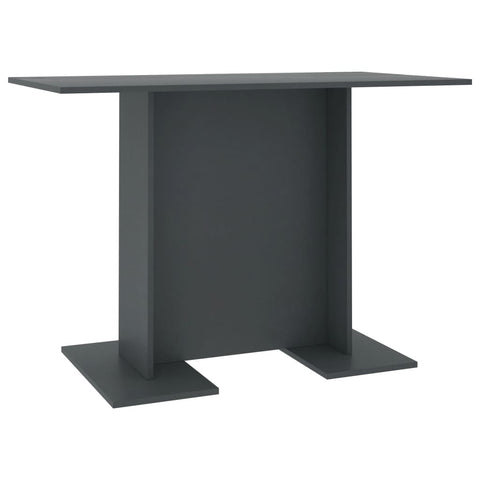 Dining Table Grey Chipboard