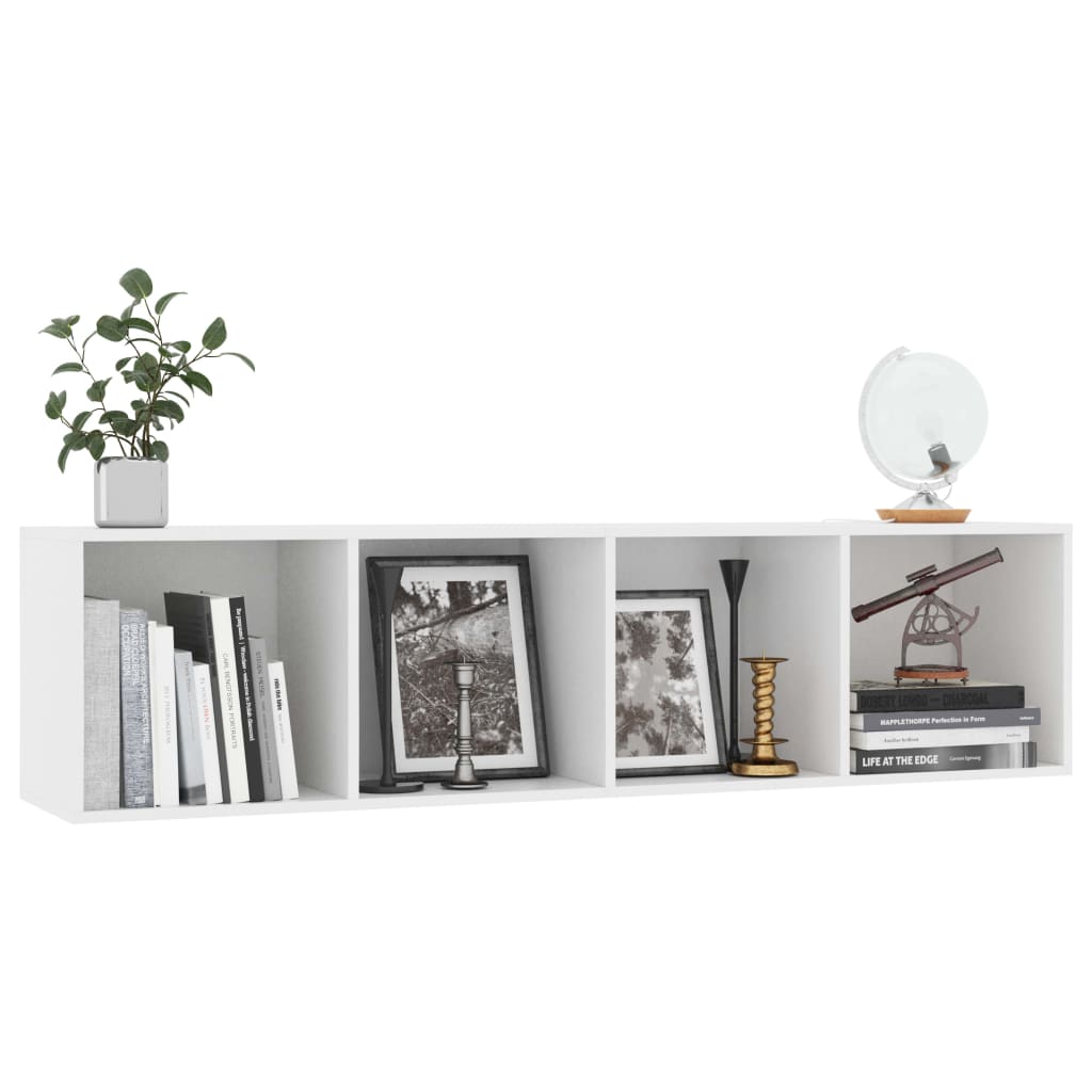 Book Cabinet/TV Cabinet White