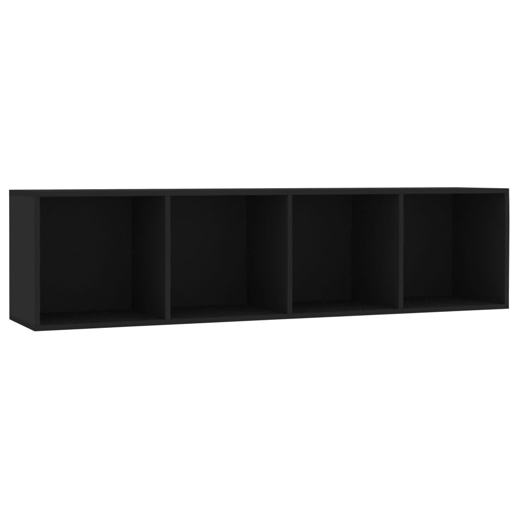 Book Cabinet/TV Cabinet Black