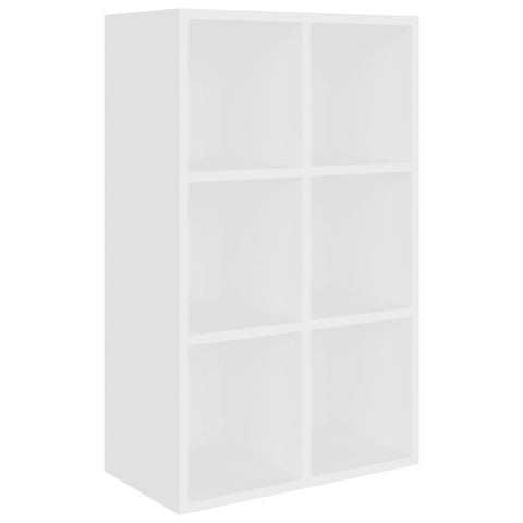 Book Cabinet/ Sideboard  White Chipboard