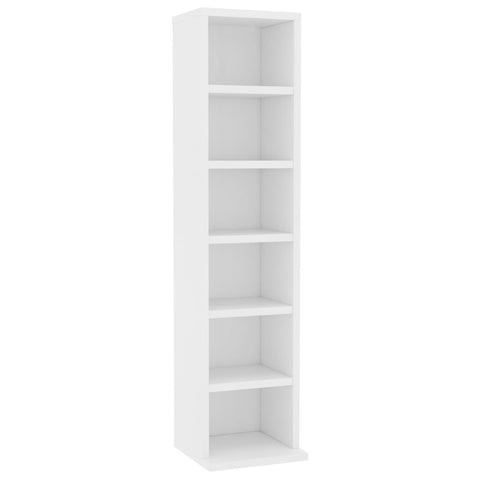 CD Cabinet White Chipboard
