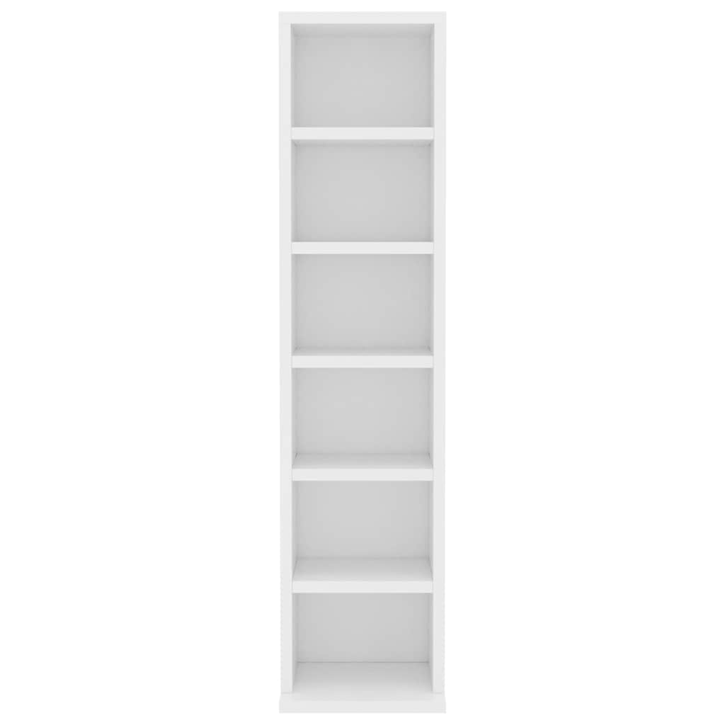CD Cabinet White Chipboard