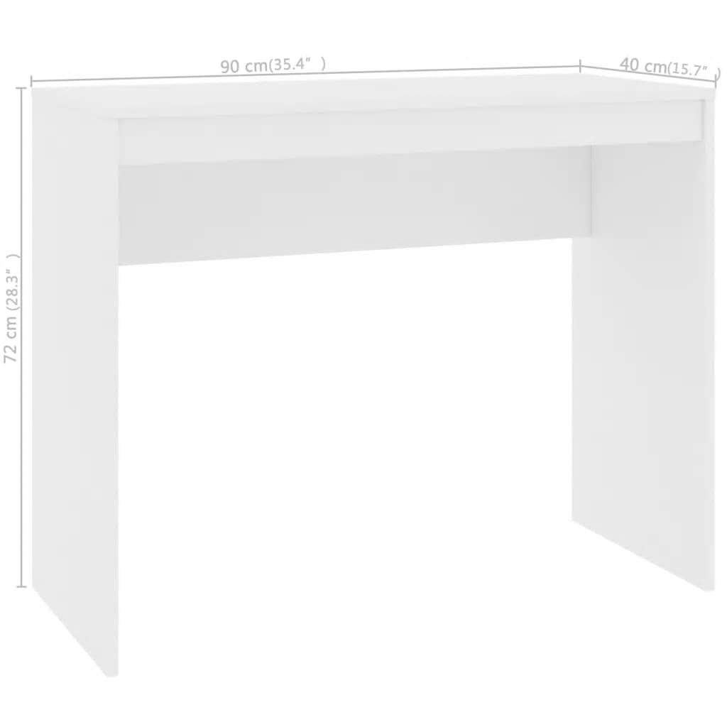Desk White  Chipboard