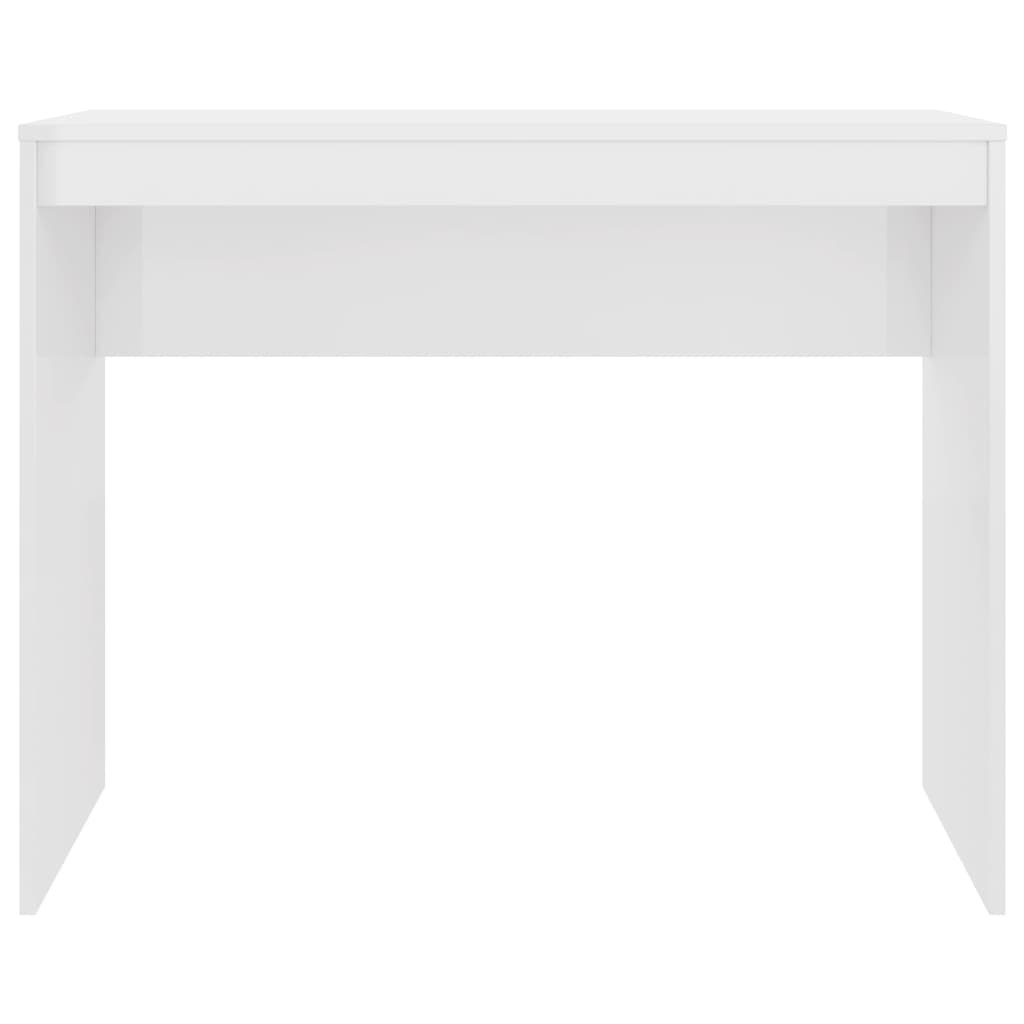 Desk High Gloss White  Chipboard