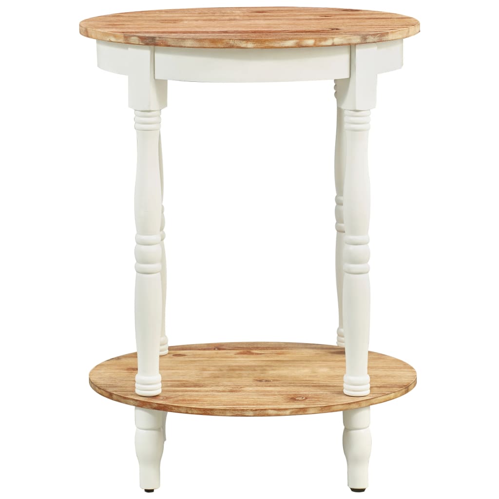 Side Table Wood Round