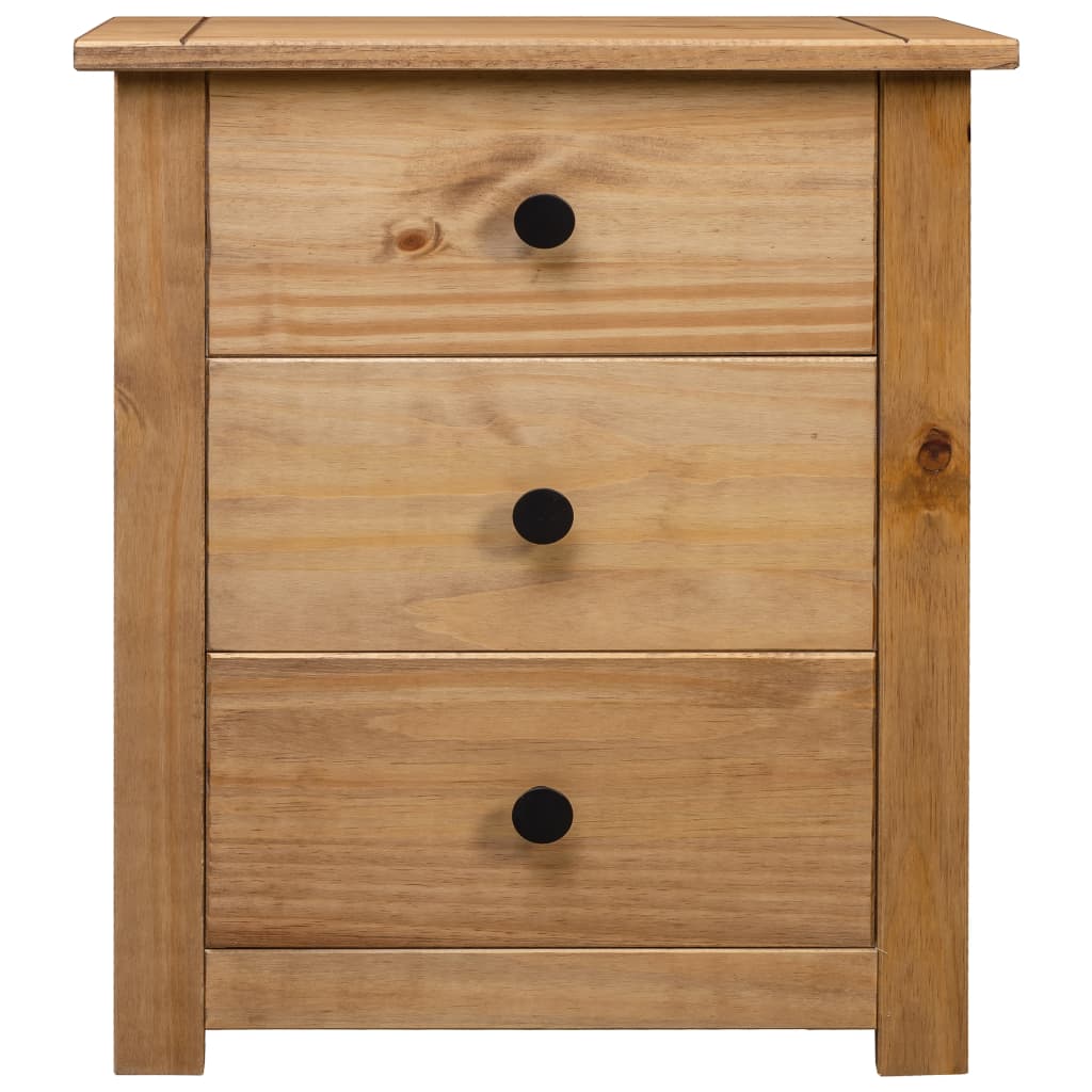Pine Wood Bedside Table 3 Drawers | Simpledeals