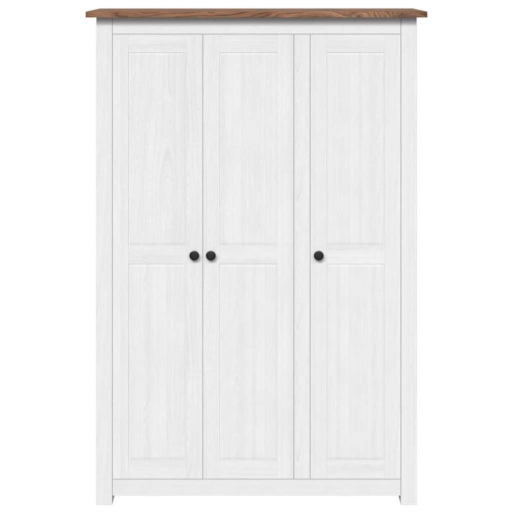 3-Door Wardrobe White Pine Panama Range