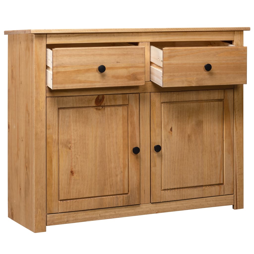 Natural Pine Sideboard 93cm 93x40x80cm