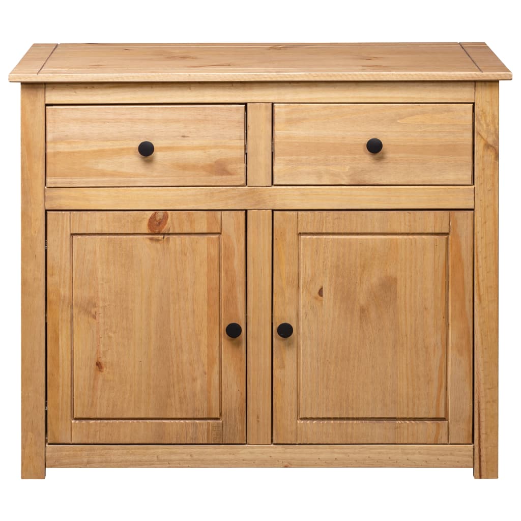 Natural Pine Sideboard 93cm 93x40x80cm