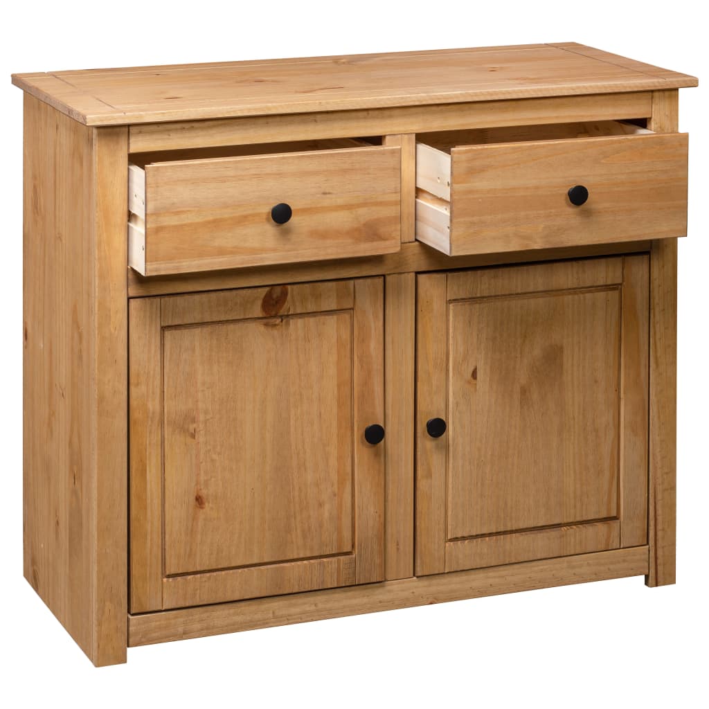 Natural Pine Sideboard 93cm 93x40x80cm