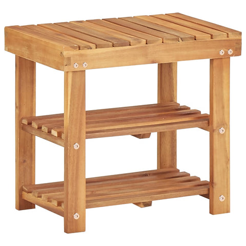 Shoe Rack - Solid Acacia Wood