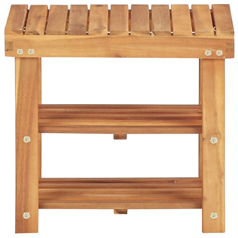 Shoe Rack - Solid Acacia Wood