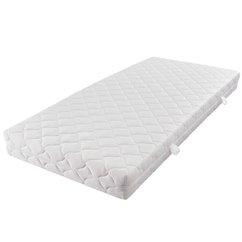 Mattress with a Washable Cover- White