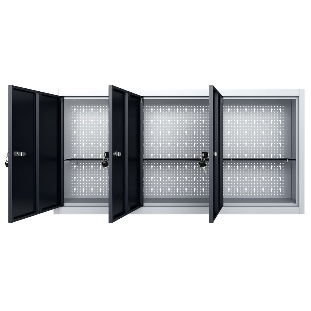 Wall Mounted Tool Cabinet Industrial Metal | Simpledeals