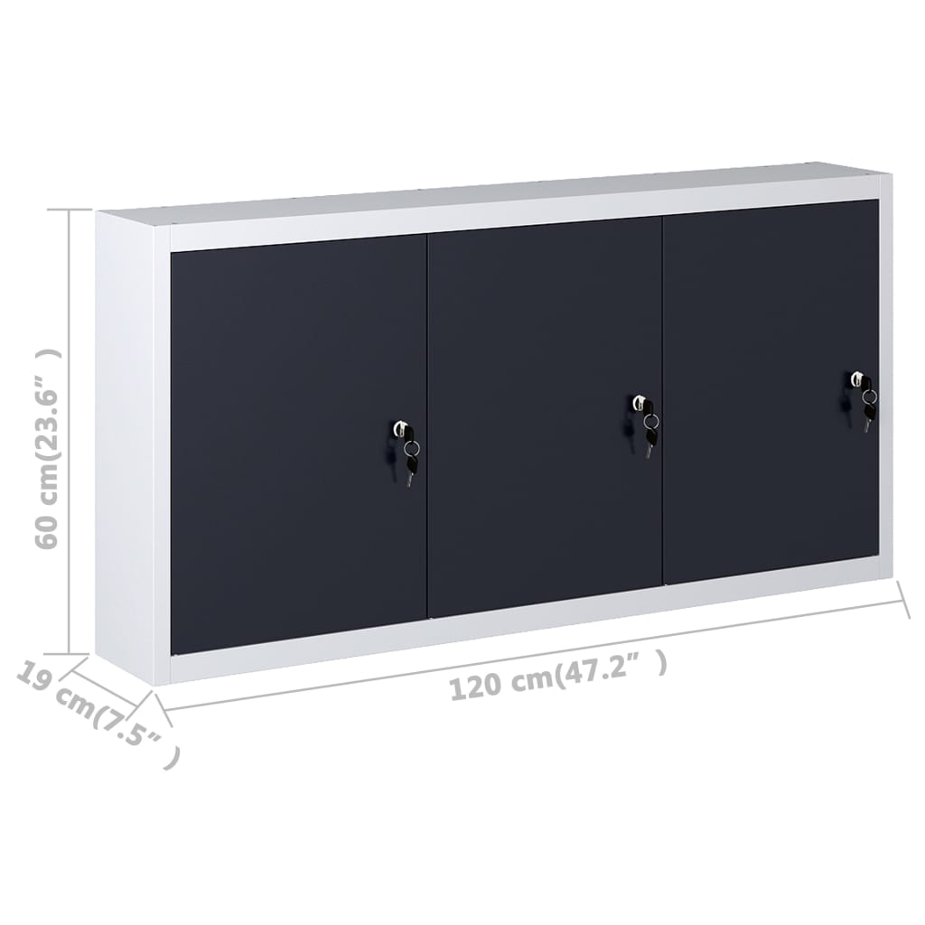 Wall Mounted Tool Cabinet Industrial Metal | Simpledeals