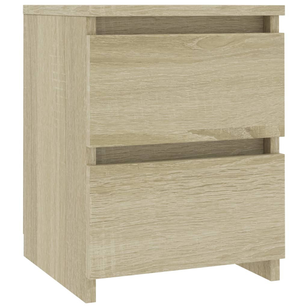Bedside Cabinet Oak -Chipboard