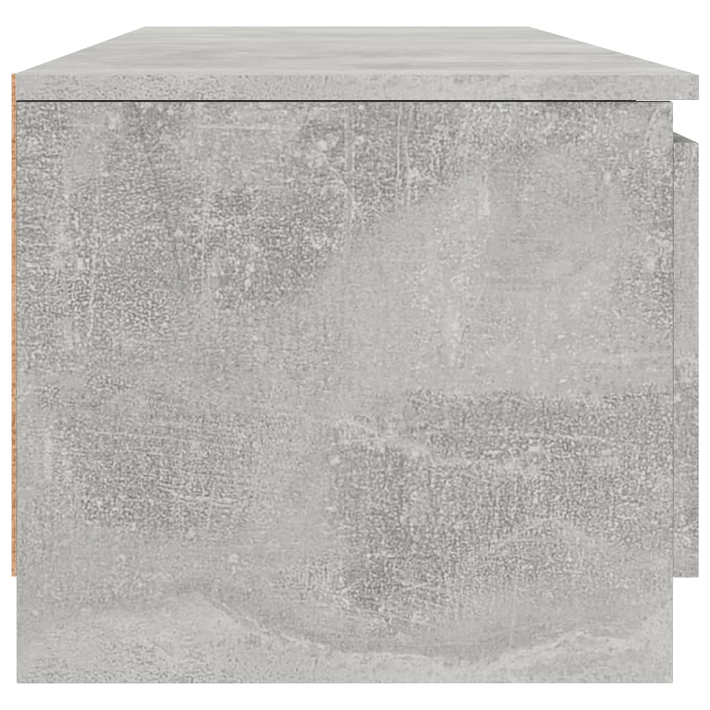 TV Cabinet Concrete Grey  Chipboard