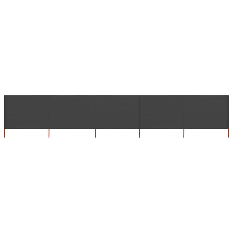 5-panel Wind Screen Fabric Anthracite