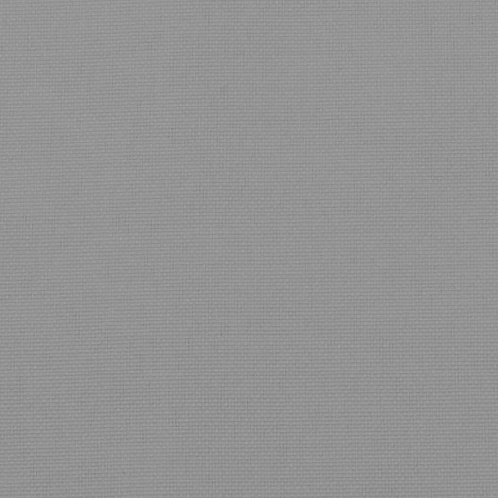 Garden Bench Cushion 200x50cm Grey Oxford Fabric | Simpledeals