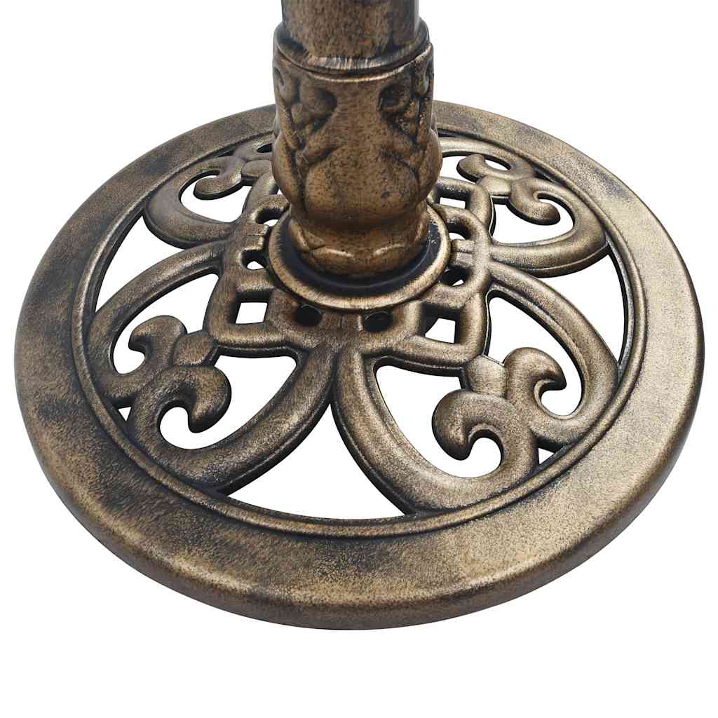 Bronze Garden Bird Bath Pedestal Outdoor | Simpledeals