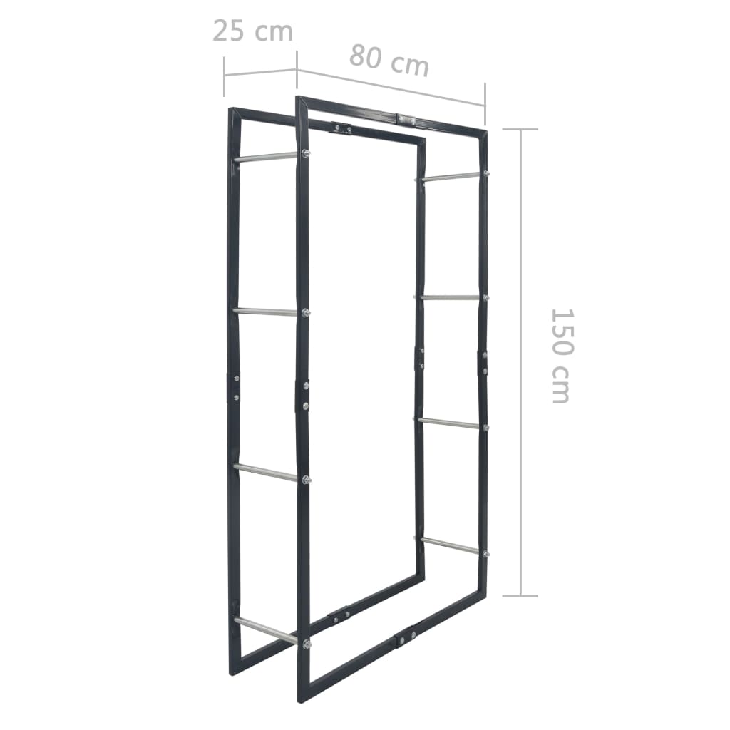 Rack Black Steel