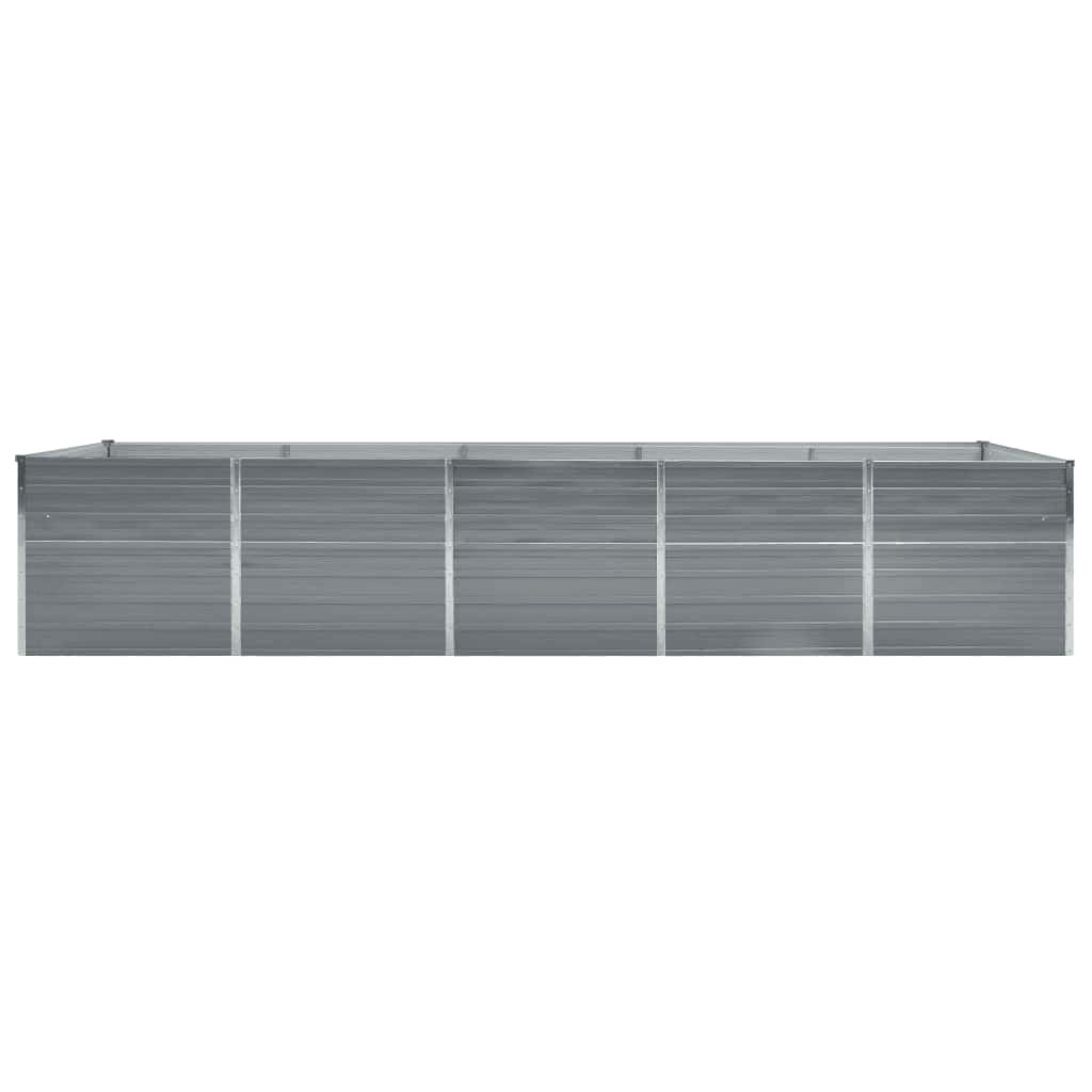 Galvanised Steel Raised Garden Bed 400x80cm | Simpledeals