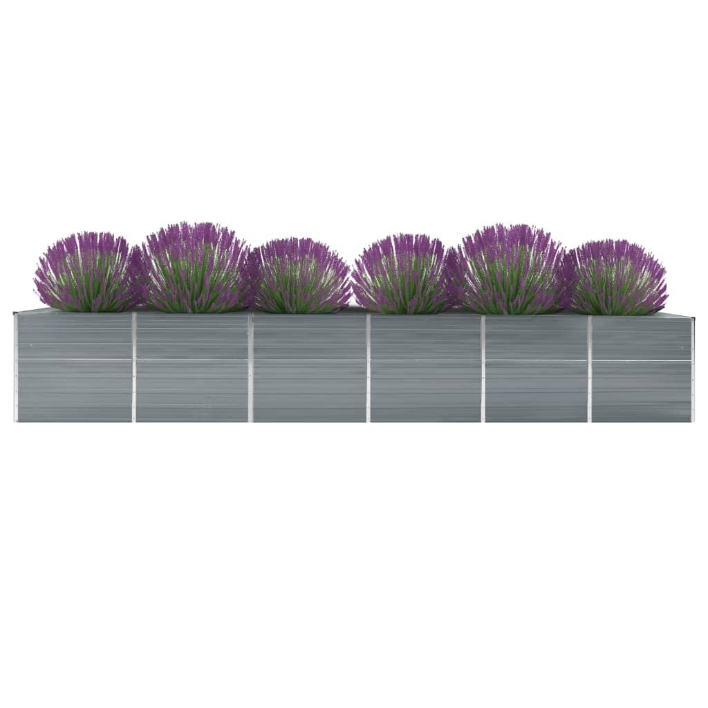 Galvanised Steel Raised Garden Bed 480cm | Simpledeals