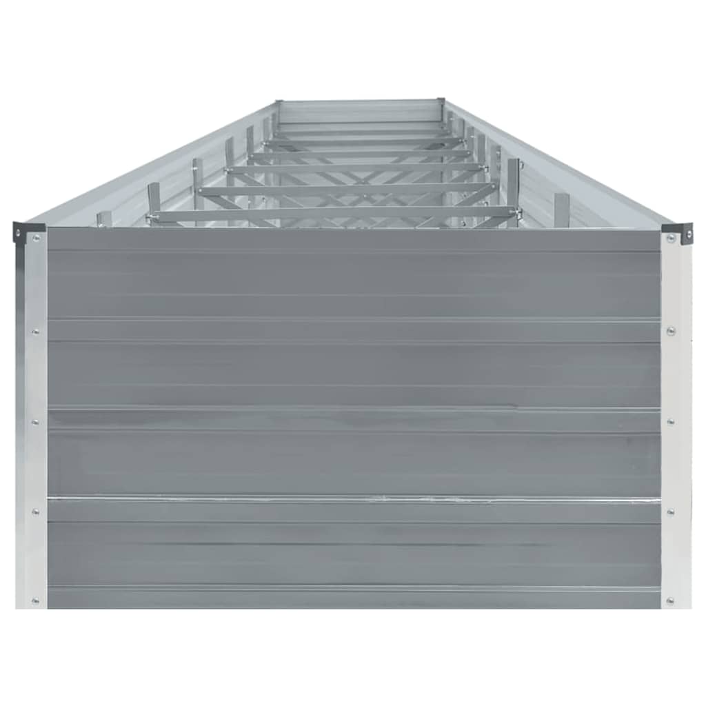 Galvanised Steel Raised Garden Bed 600x80cm | Simpledeals