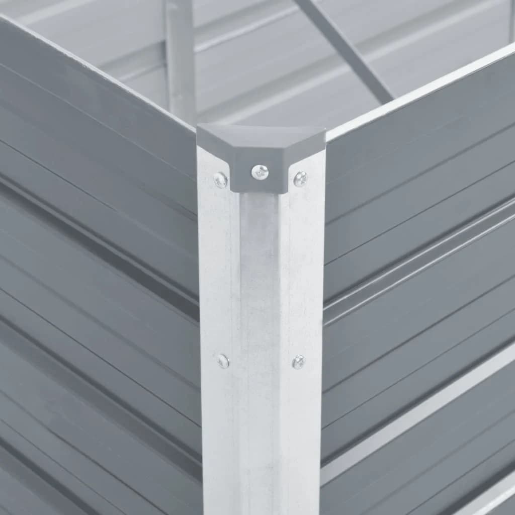 Galvanised Steel Raised Garden Bed 600x80cm | Simpledeals