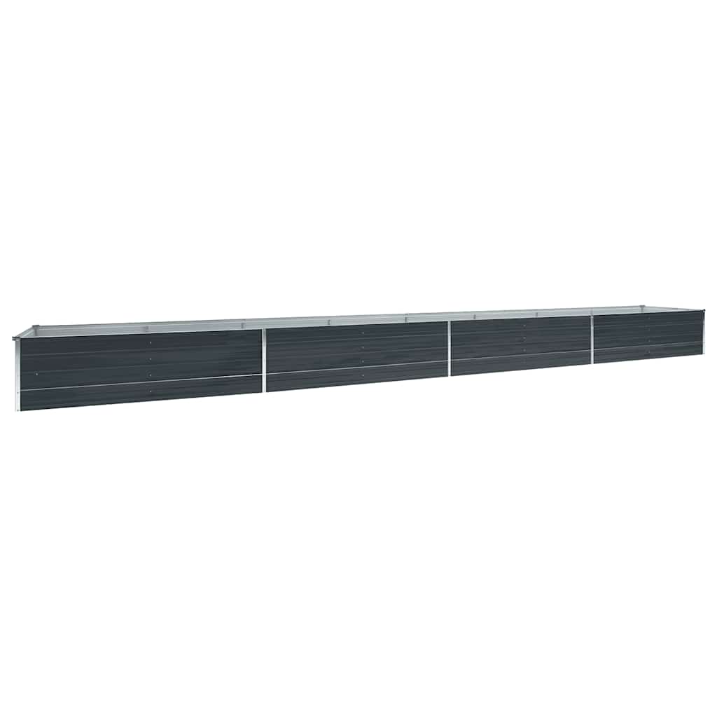 Galvanised Steel Raised Garden Bed 600x80cm | Simpledeals